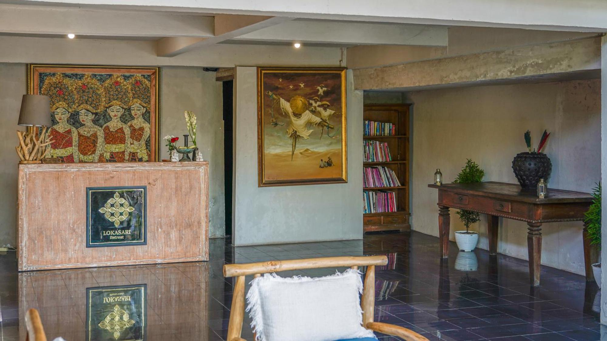 Lokasari Retreat Hotell Ubud Exteriör bild