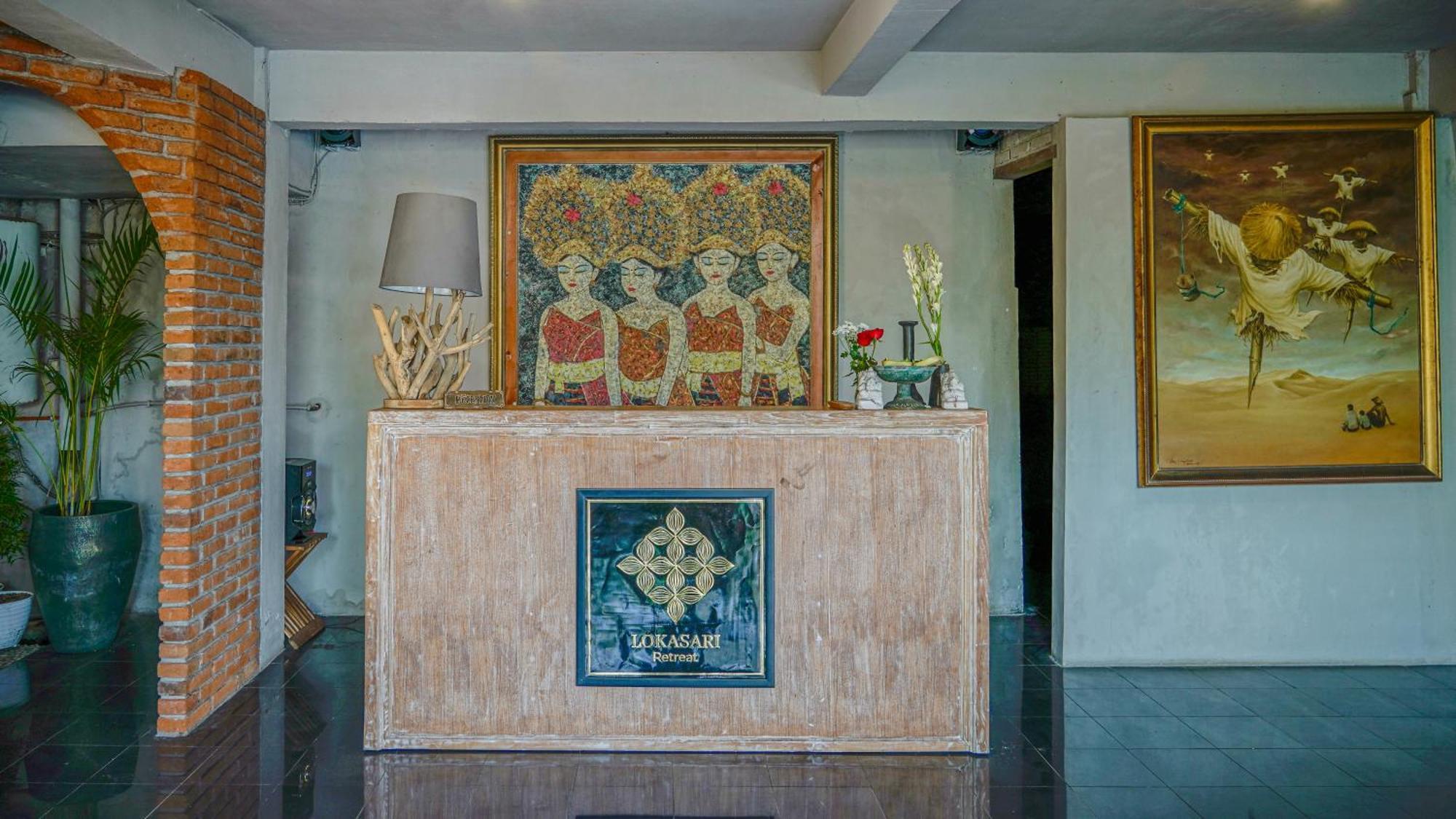 Lokasari Retreat Hotell Ubud Exteriör bild